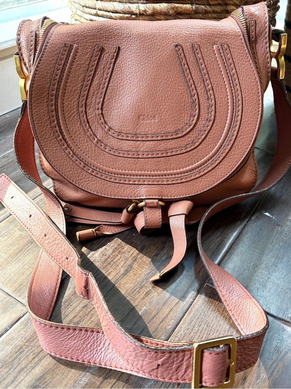 Chloe Marcie saddle bag